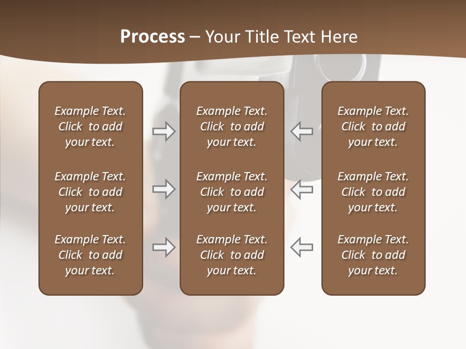Arm Protection Crime PowerPoint Template