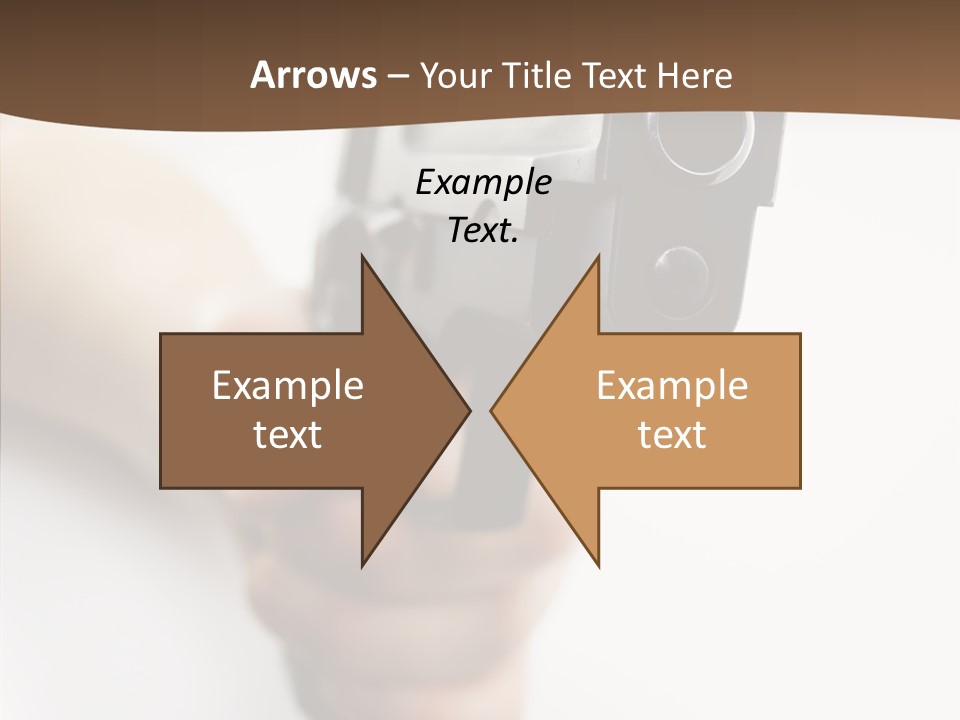 Arm Protection Crime PowerPoint Template