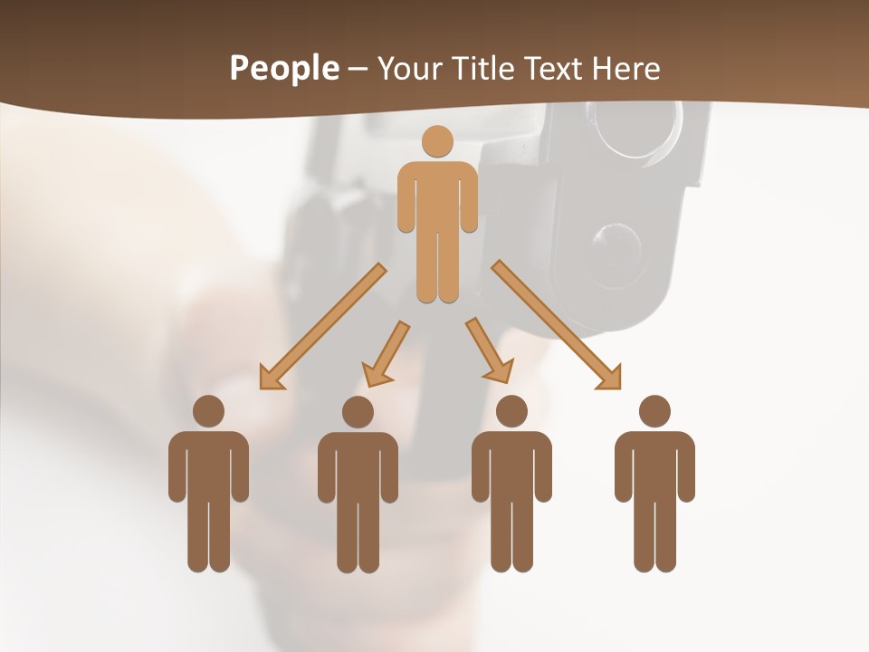 Arm Protection Crime PowerPoint Template