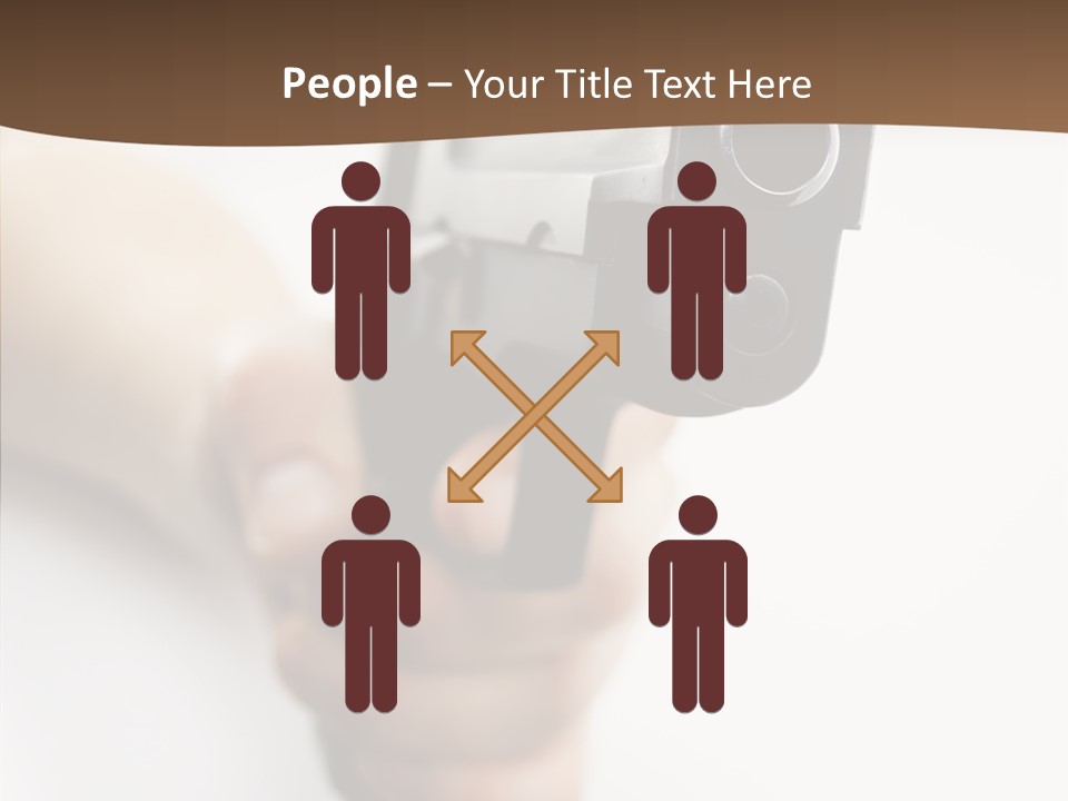 Arm Protection Crime PowerPoint Template