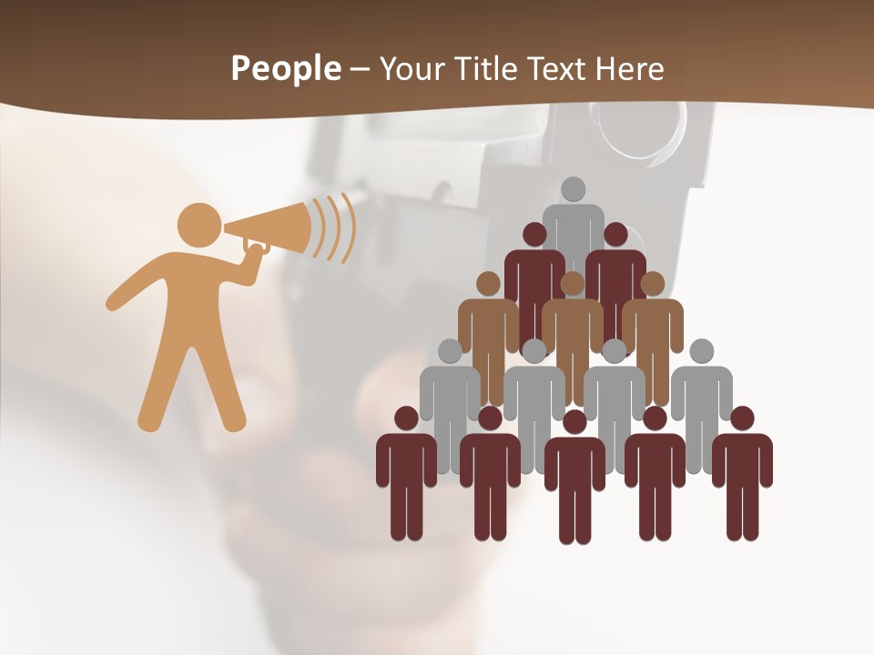 Arm Protection Crime PowerPoint Template