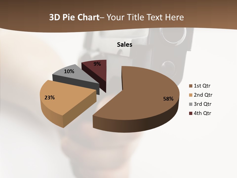 Arm Protection Crime PowerPoint Template