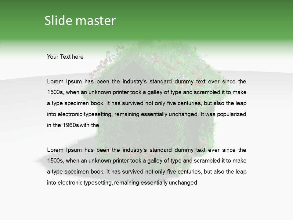 Building Preserve Conservation PowerPoint Template