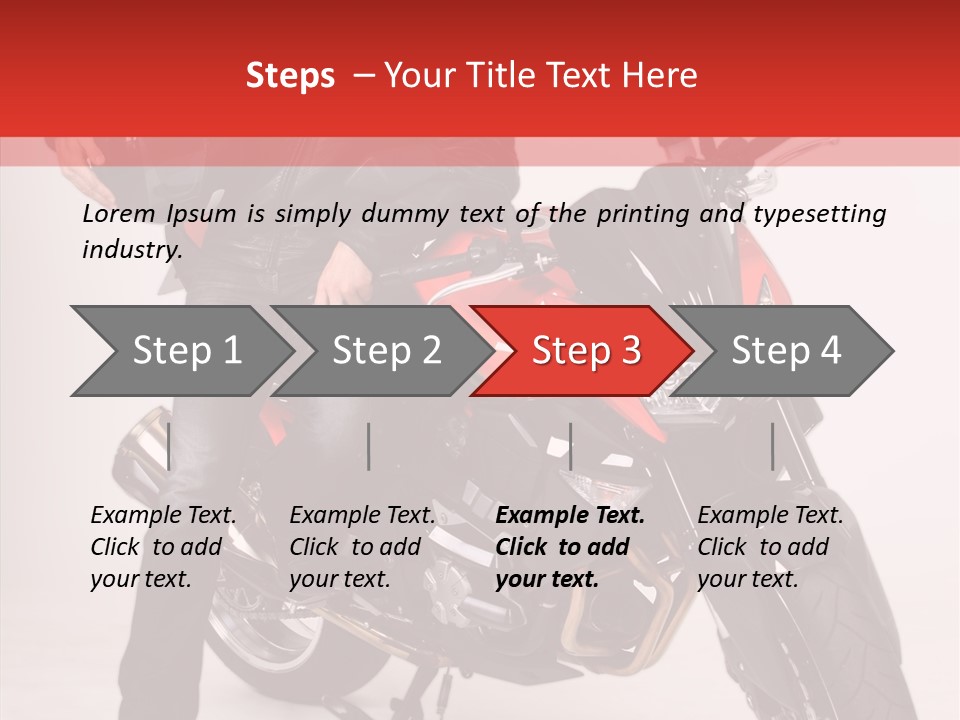 Caucasian White Background Blue Eyes PowerPoint Template