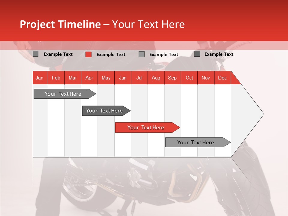 Caucasian White Background Blue Eyes PowerPoint Template