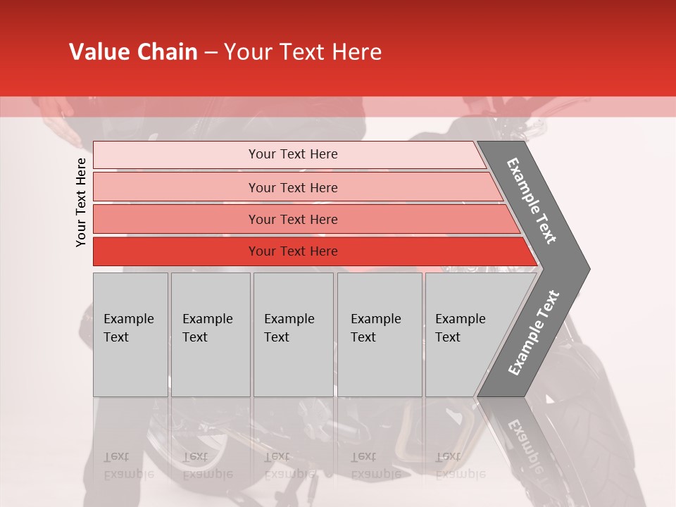 Caucasian White Background Blue Eyes PowerPoint Template