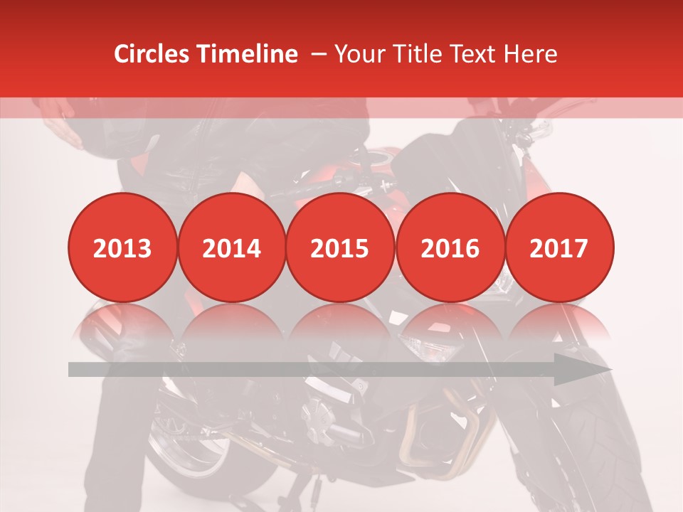 Caucasian White Background Blue Eyes PowerPoint Template