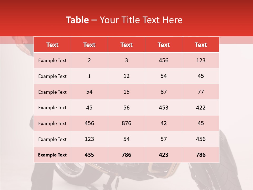 Caucasian White Background Blue Eyes PowerPoint Template