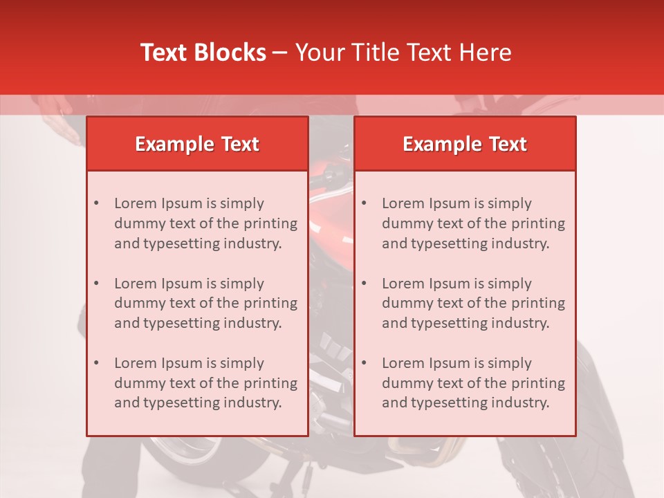 Caucasian White Background Blue Eyes PowerPoint Template