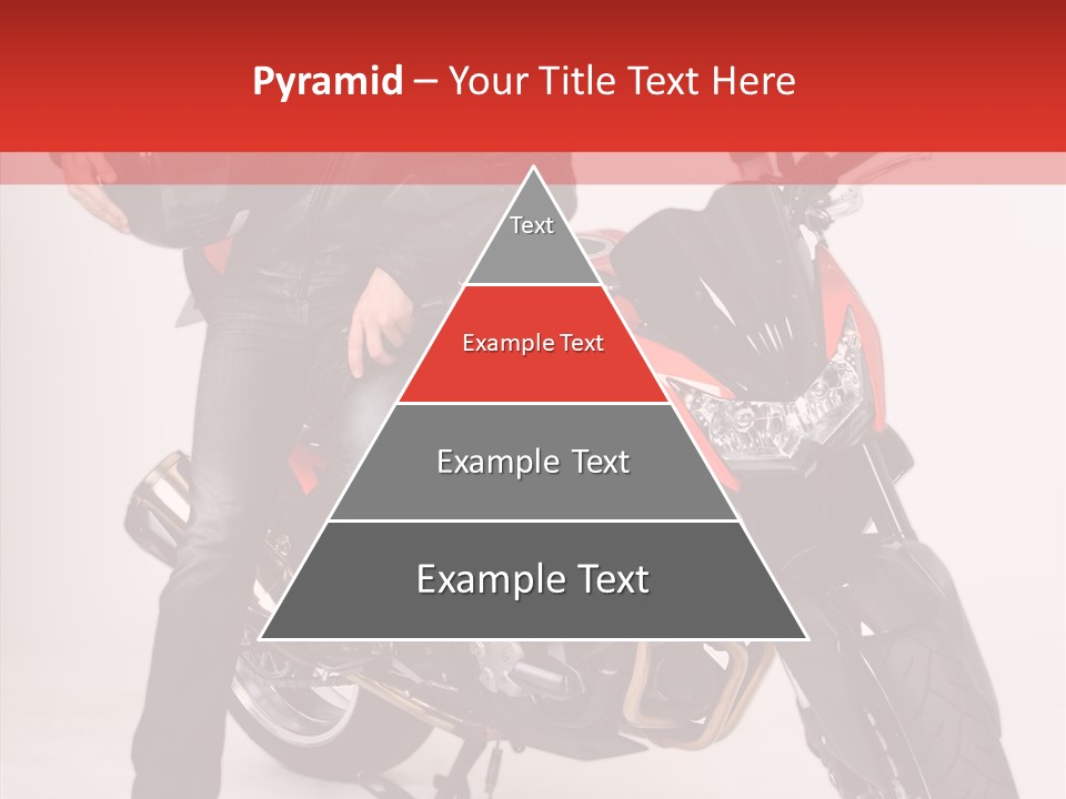 Caucasian White Background Blue Eyes PowerPoint Template