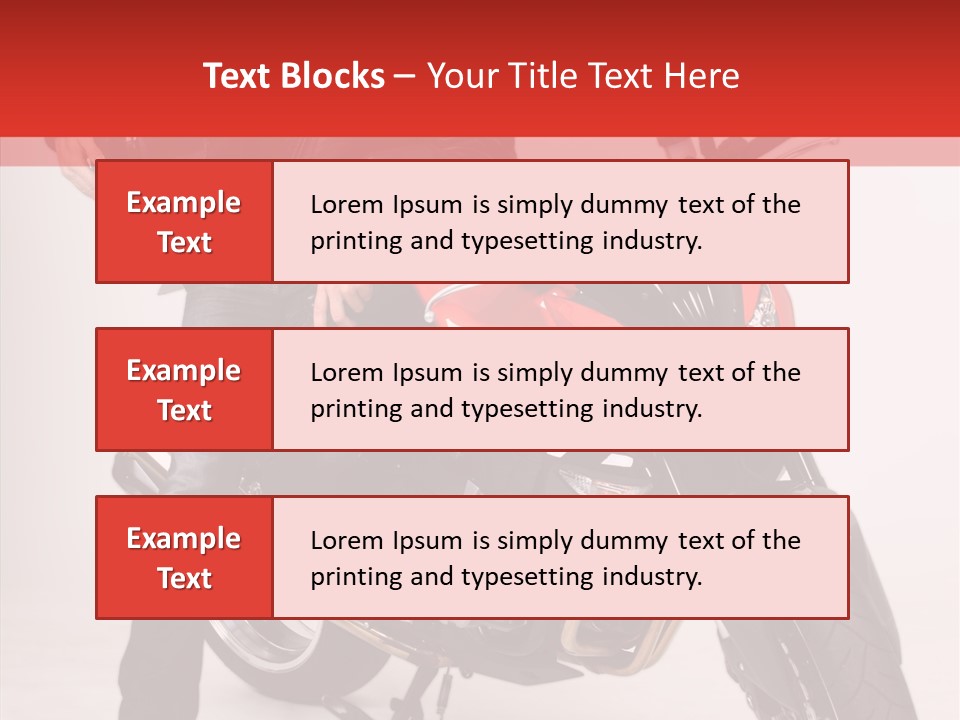 Caucasian White Background Blue Eyes PowerPoint Template