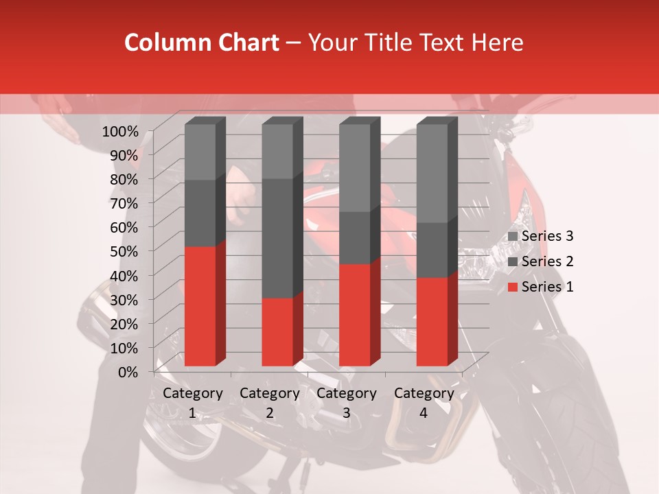 Caucasian White Background Blue Eyes PowerPoint Template