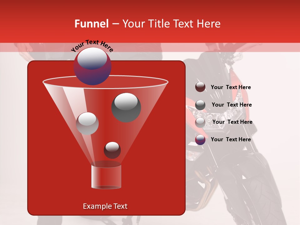 Caucasian White Background Blue Eyes PowerPoint Template