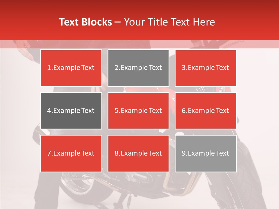 Caucasian White Background Blue Eyes PowerPoint Template