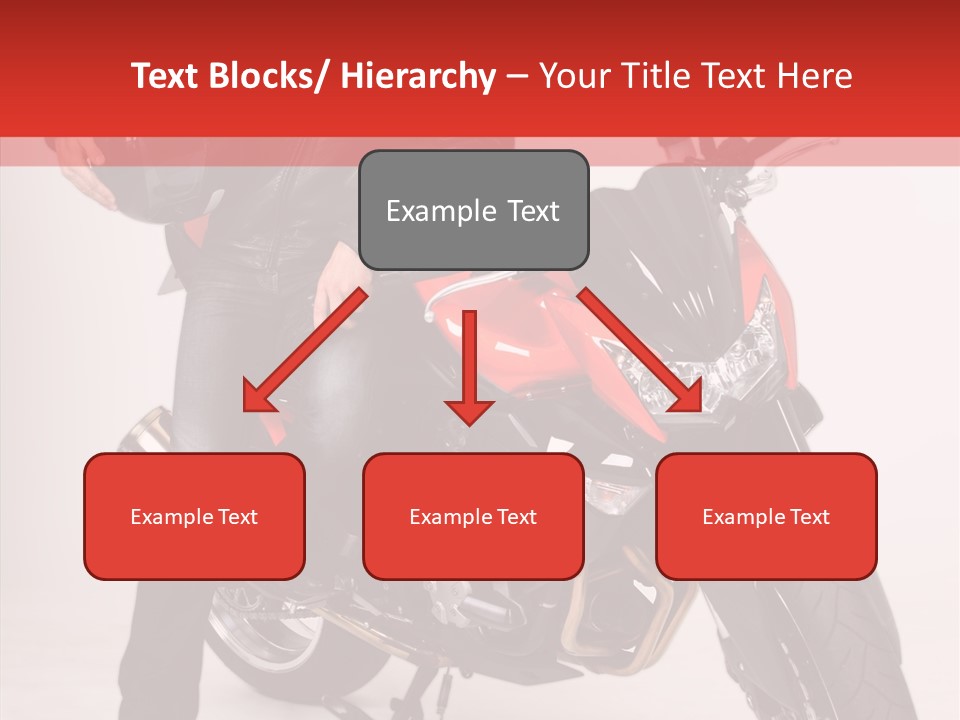 Caucasian White Background Blue Eyes PowerPoint Template