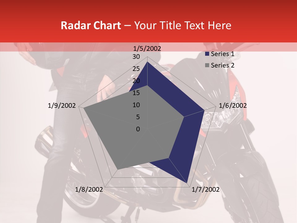 Caucasian White Background Blue Eyes PowerPoint Template