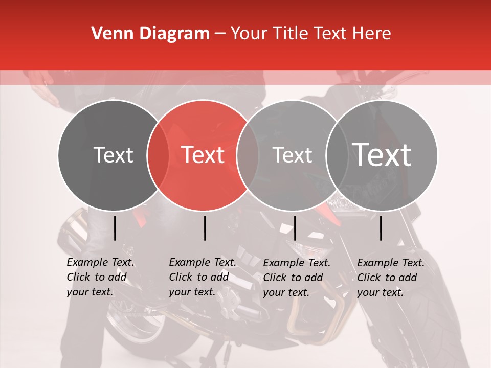 Caucasian White Background Blue Eyes PowerPoint Template