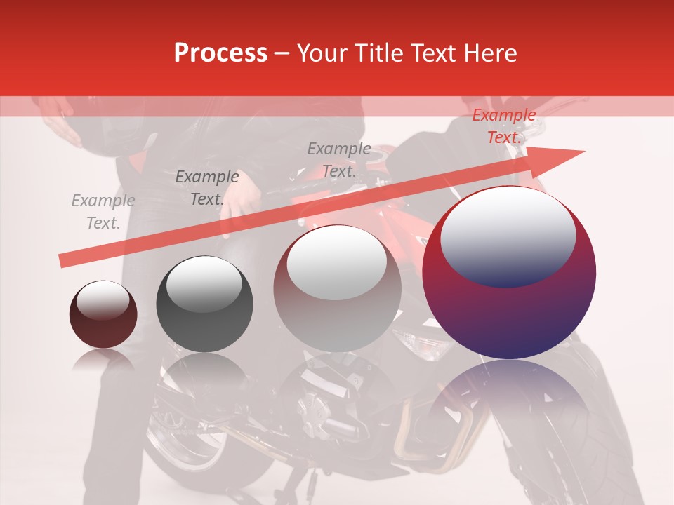 Caucasian White Background Blue Eyes PowerPoint Template