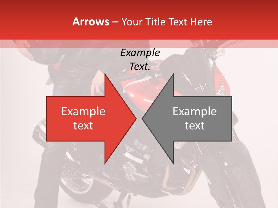 Caucasian White Background Blue Eyes PowerPoint Template