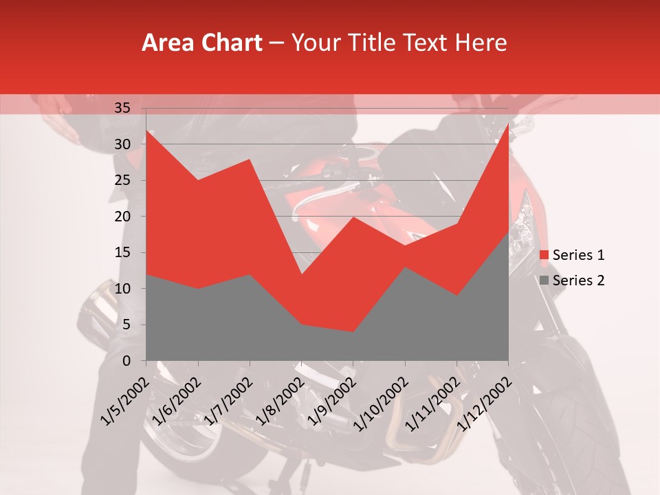 Caucasian White Background Blue Eyes PowerPoint Template