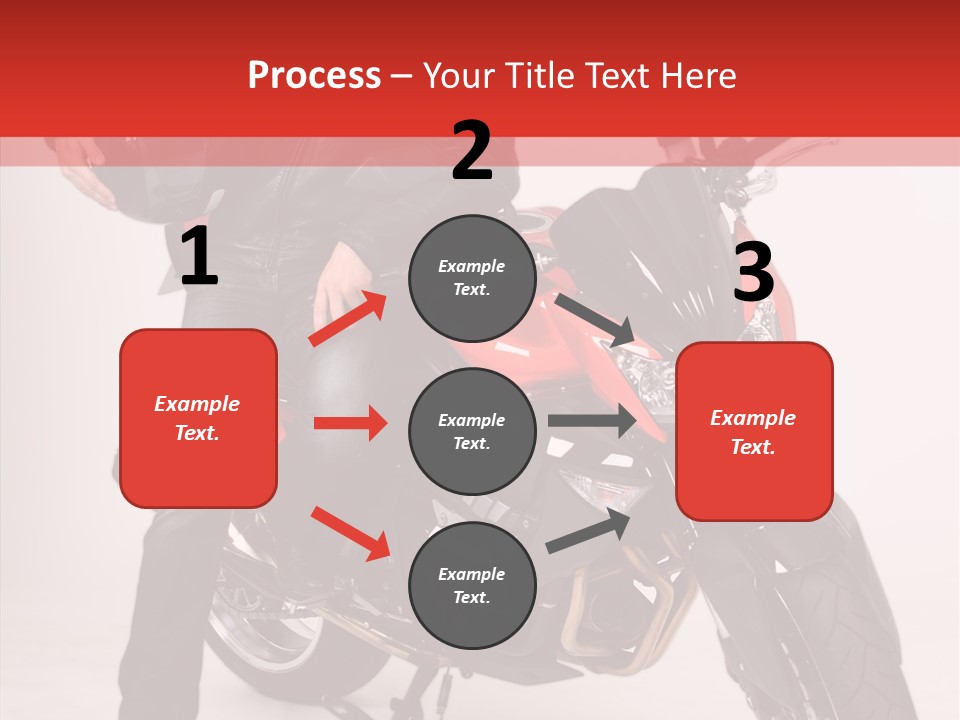 Caucasian White Background Blue Eyes PowerPoint Template