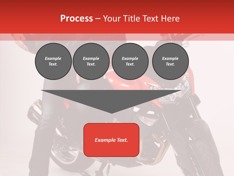 Caucasian White Background Blue Eyes PowerPoint Template