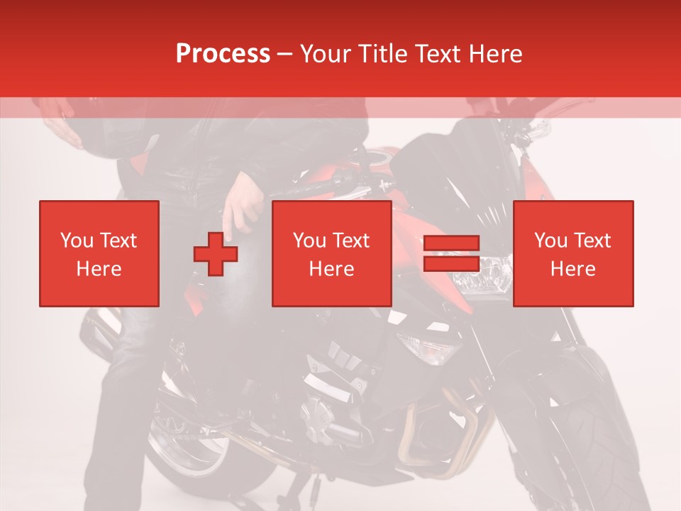 Caucasian White Background Blue Eyes PowerPoint Template