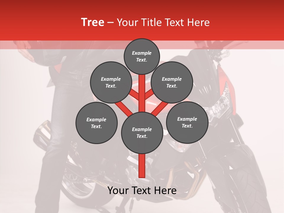 Caucasian White Background Blue Eyes PowerPoint Template