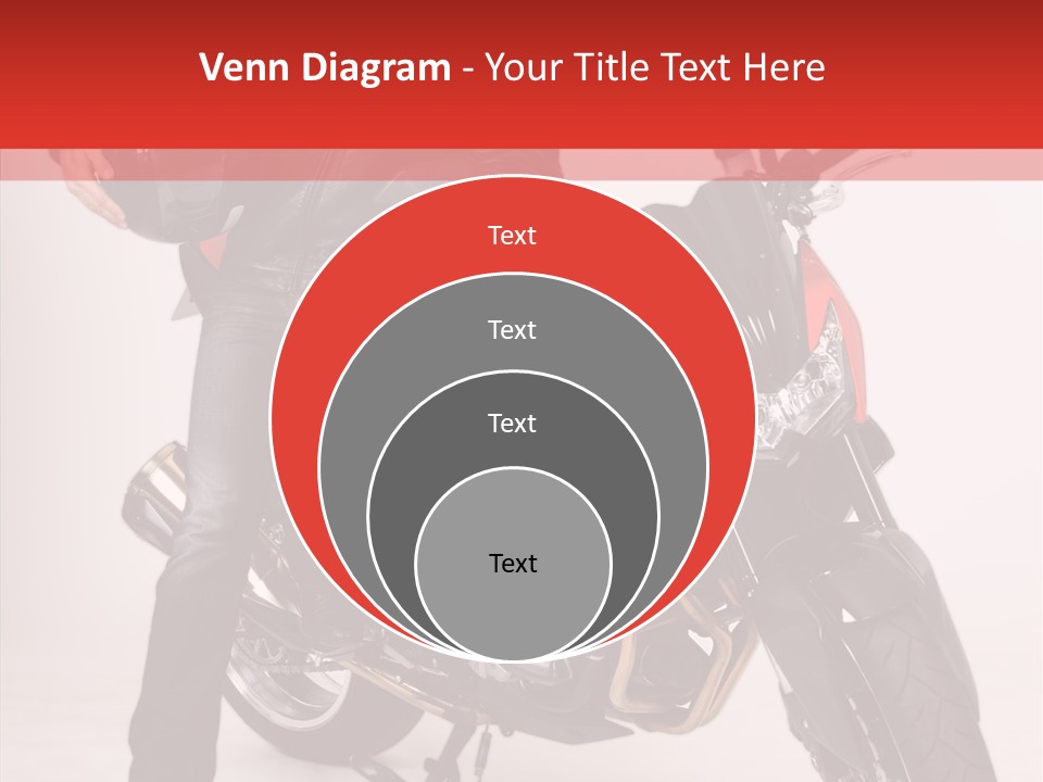 Caucasian White Background Blue Eyes PowerPoint Template