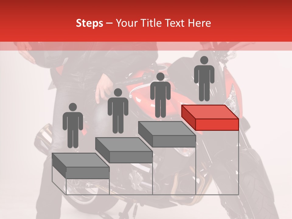 Caucasian White Background Blue Eyes PowerPoint Template