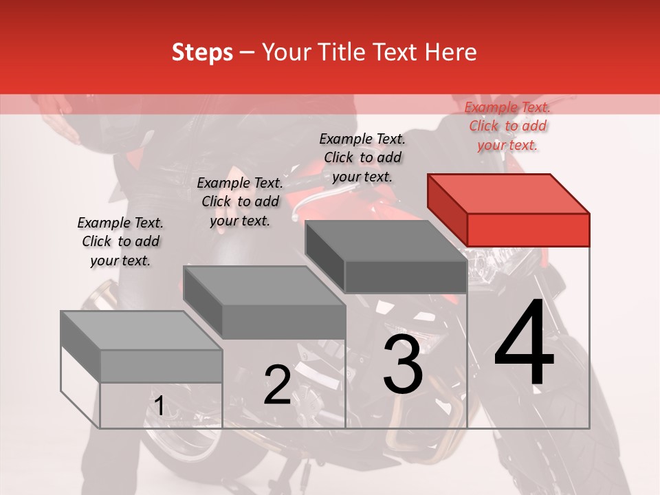 Caucasian White Background Blue Eyes PowerPoint Template