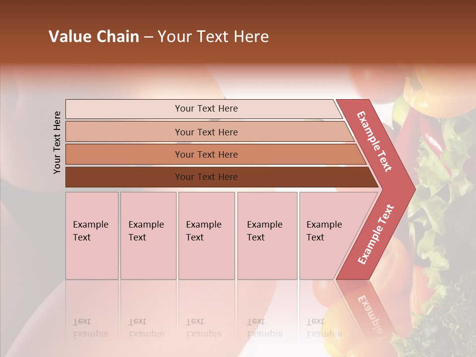 Stomach Cucumber Pepper PowerPoint Template