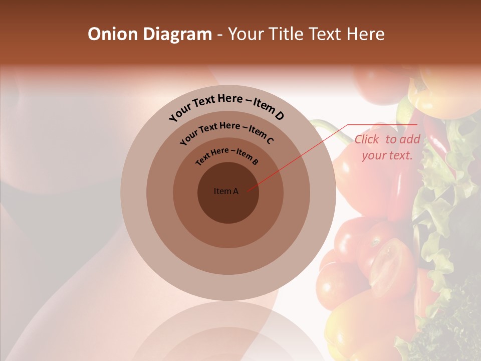 Stomach Cucumber Pepper PowerPoint Template