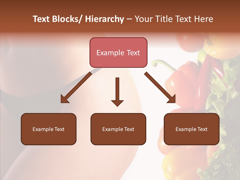 Stomach Cucumber Pepper PowerPoint Template