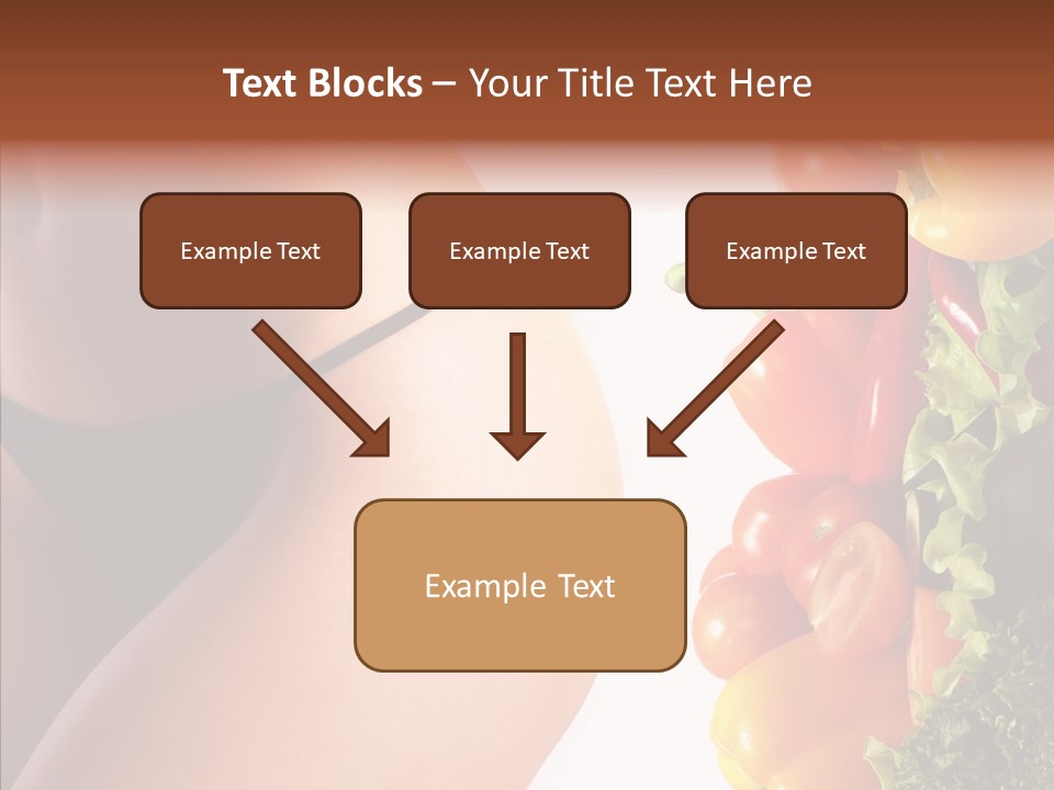 Stomach Cucumber Pepper PowerPoint Template