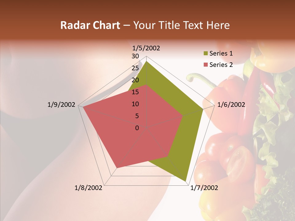 Stomach Cucumber Pepper PowerPoint Template