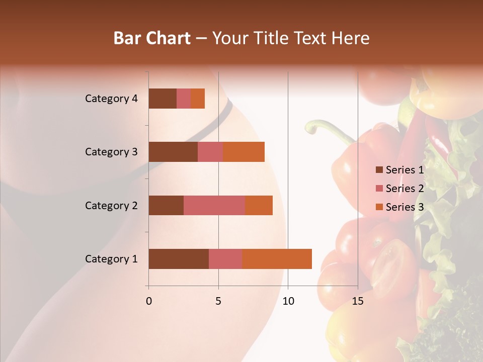 Stomach Cucumber Pepper PowerPoint Template
