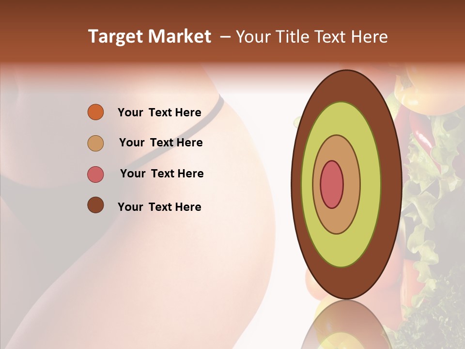 Stomach Cucumber Pepper PowerPoint Template