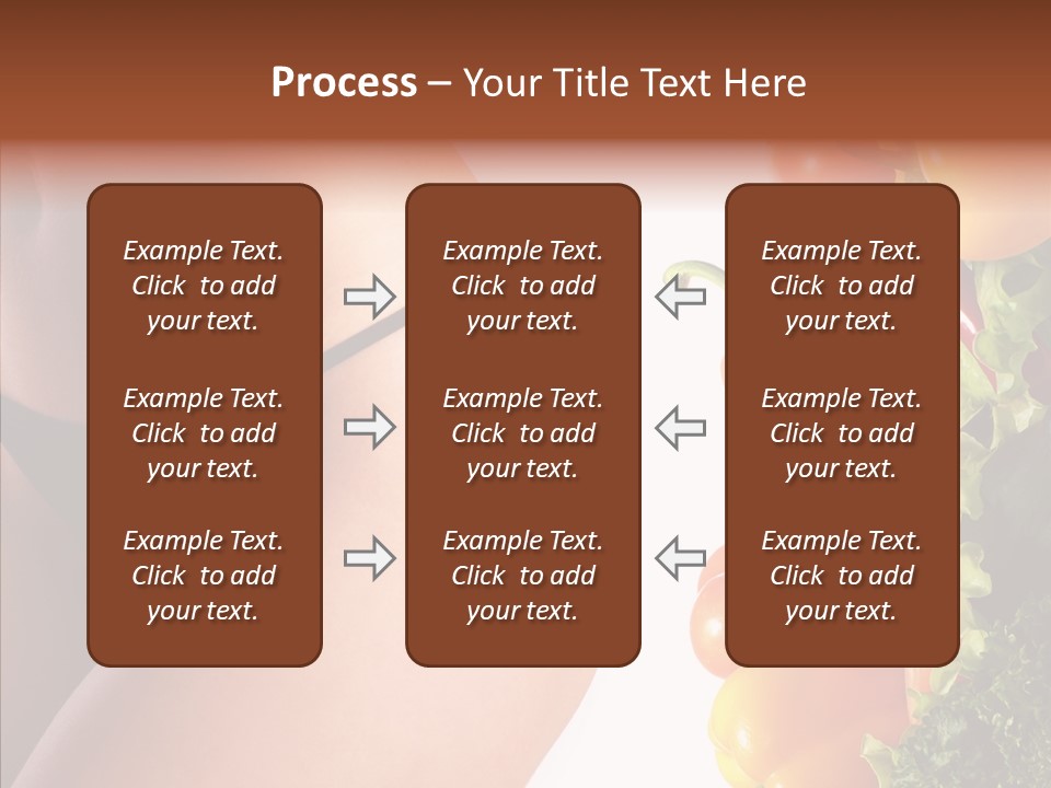 Stomach Cucumber Pepper PowerPoint Template