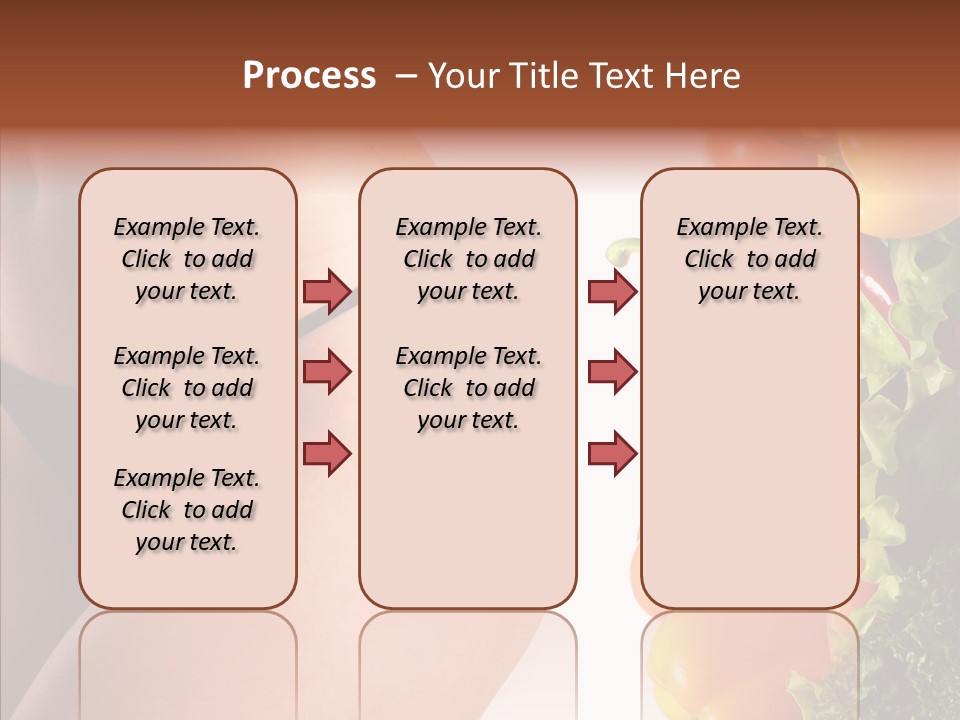Stomach Cucumber Pepper PowerPoint Template