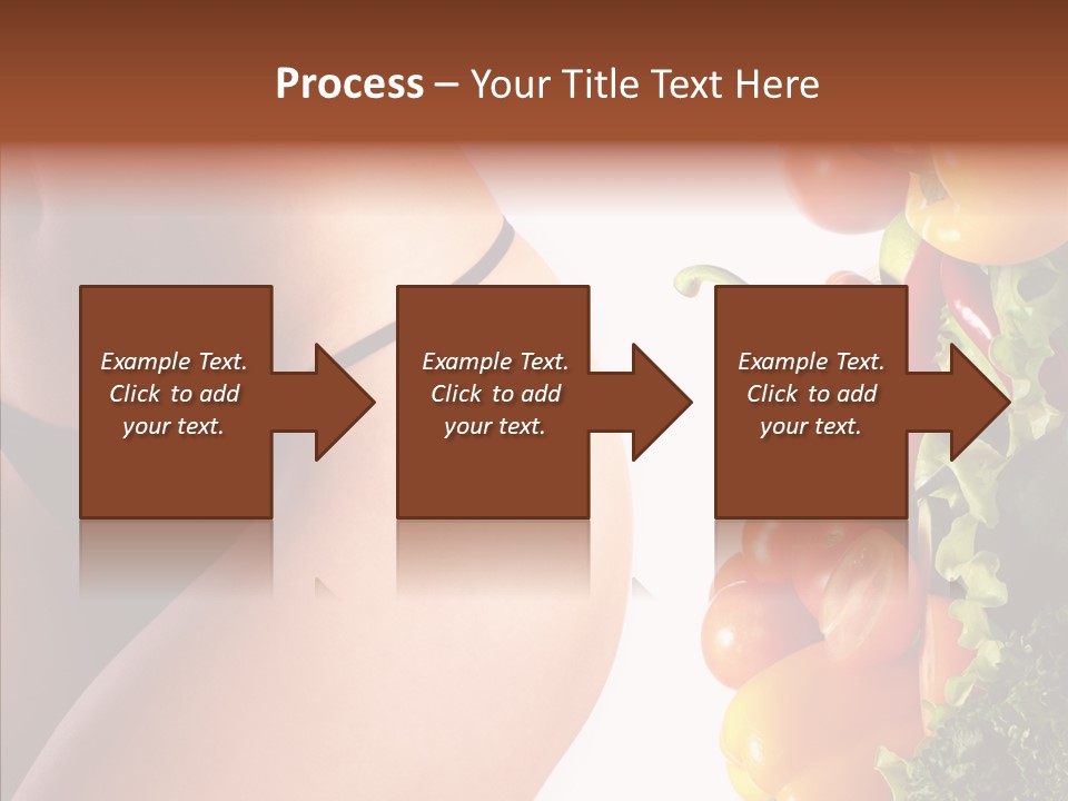 Stomach Cucumber Pepper PowerPoint Template