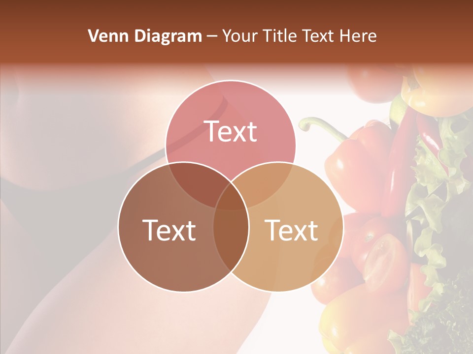 Stomach Cucumber Pepper PowerPoint Template