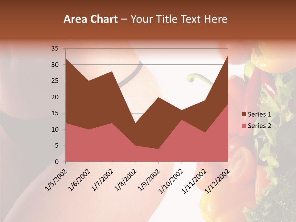 Stomach Cucumber Pepper PowerPoint Template