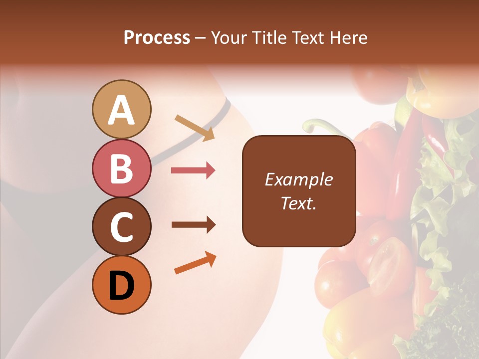 Stomach Cucumber Pepper PowerPoint Template
