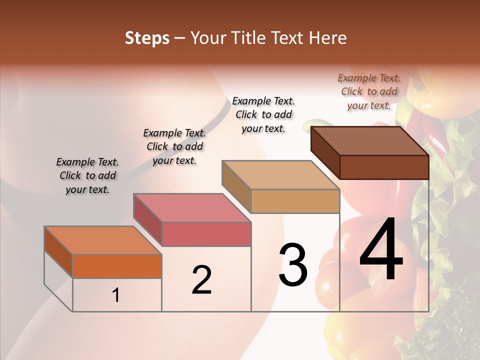 Stomach Cucumber Pepper PowerPoint Template