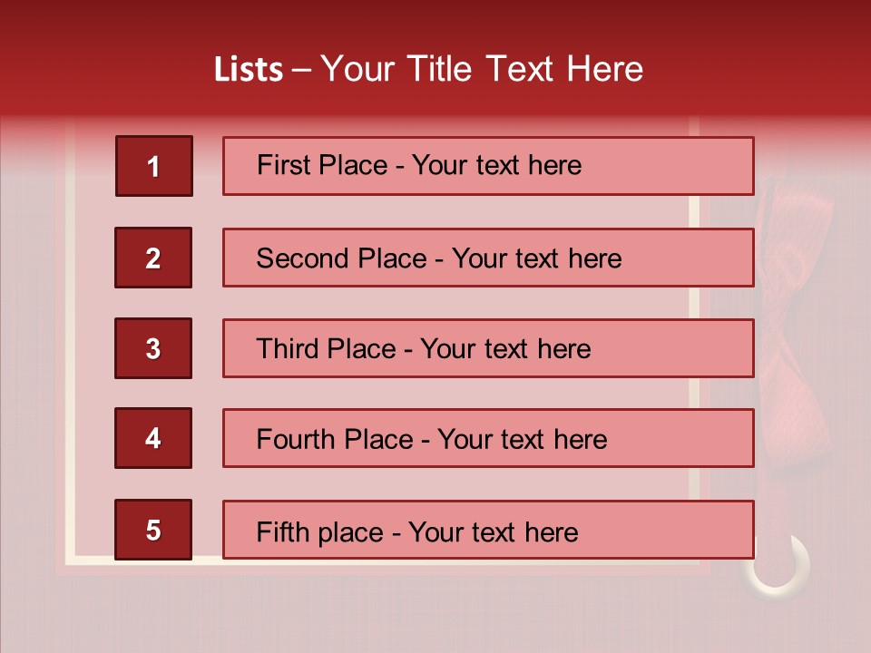 Scrapbook Gold Holiday PowerPoint Template