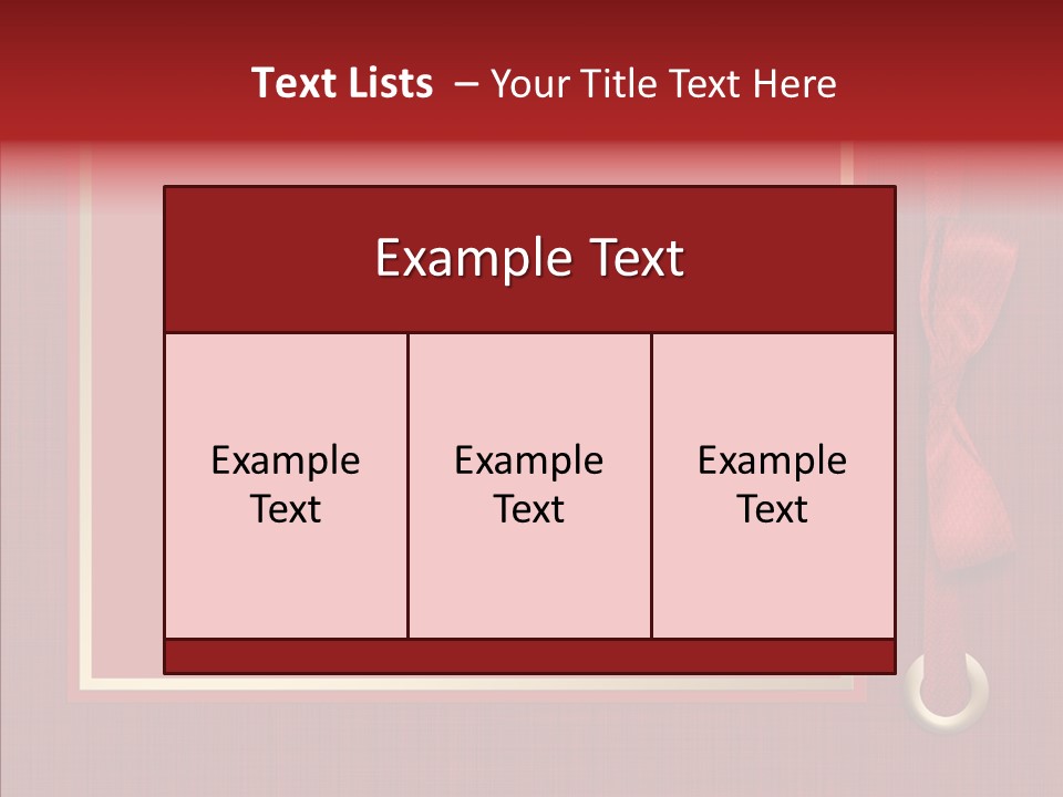 Scrapbook Gold Holiday PowerPoint Template