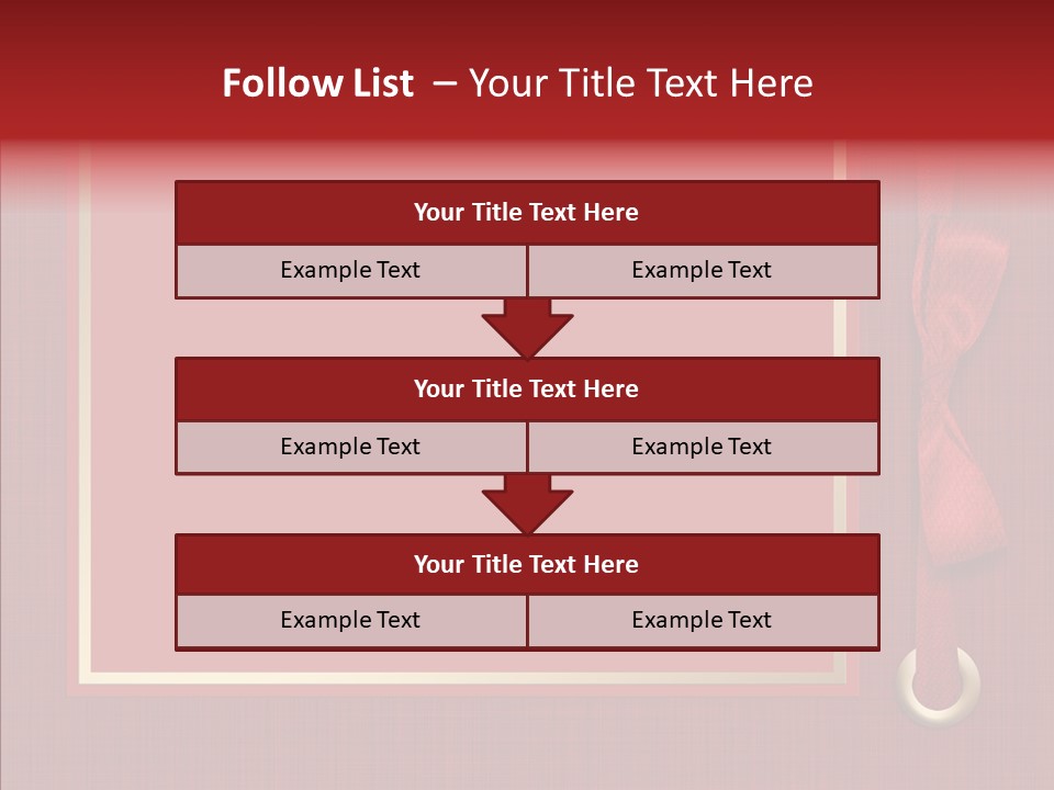 Scrapbook Gold Holiday PowerPoint Template
