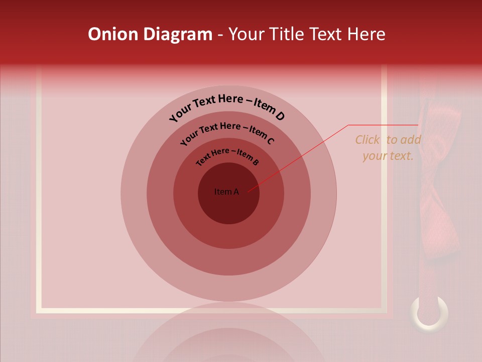 Scrapbook Gold Holiday PowerPoint Template