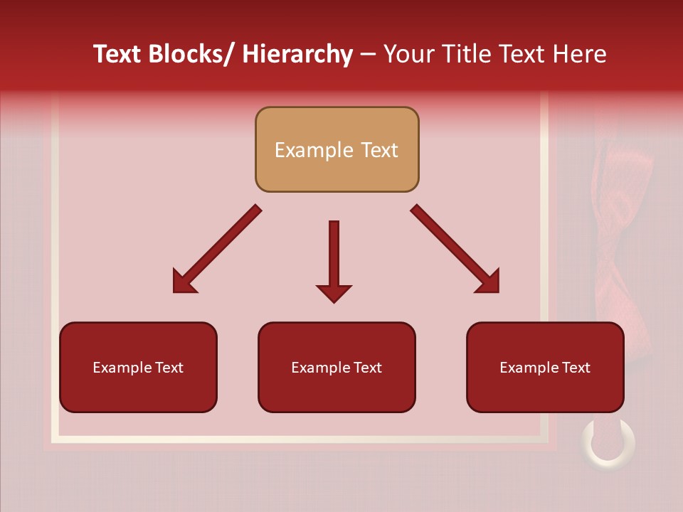 Scrapbook Gold Holiday PowerPoint Template